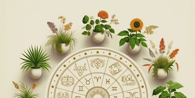 Zodiac signs and their perfect plant partners